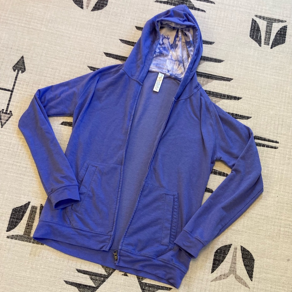 Colorado Clothing Blue Zip-Up Hoodie, L